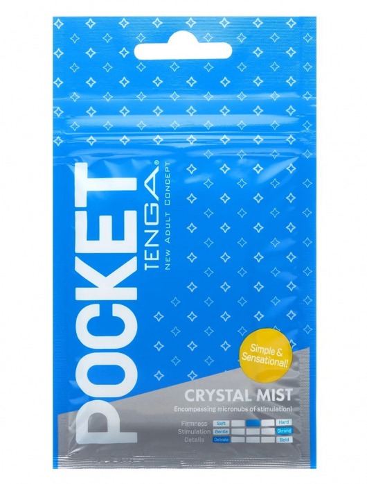 Карманный мастурбатор Crystal Mist - Tenga - в Новороссийске купить с доставкой
