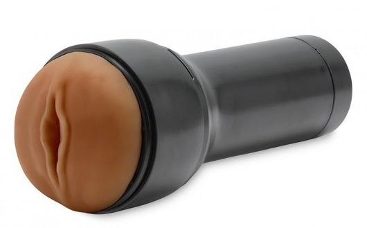 Коричневый мастурбатор-вагина Feel Stroker - Kiiroo - в Новороссийске купить с доставкой