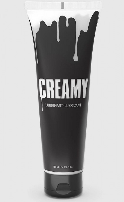 Смазка на водной основе Creamy с консистенцией спермы - 150 мл. - Strap-on-me - купить с доставкой в Новороссийске