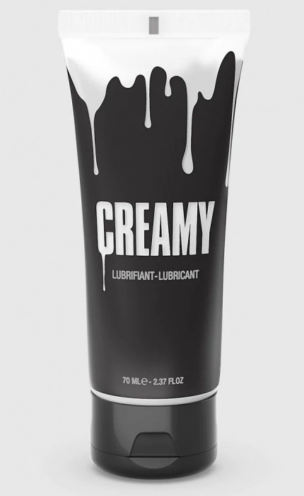 Смазка на водной основе Creamy с консистенцией спермы - 70 мл. - Strap-on-me - купить с доставкой в Новороссийске