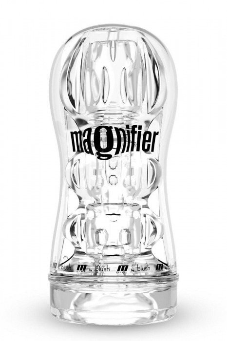 Прозрачный мастурбатор Soft and Wet Magnifier - Blush Novelties - в Новороссийске купить с доставкой