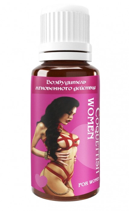 Возбудитель мгновенного действия Coquettish Women - 30 мл. - Миагра - купить с доставкой в Новороссийске