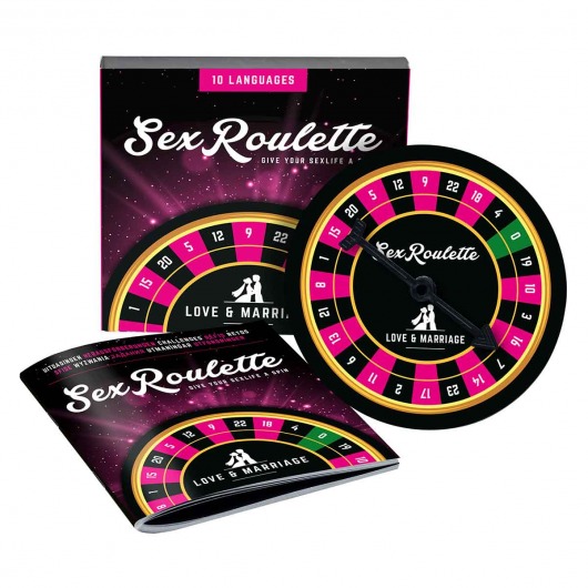 Настольная игра-рулетка Sex Roulette Love   Marriage - Tease&Please - купить с доставкой в Новороссийске
