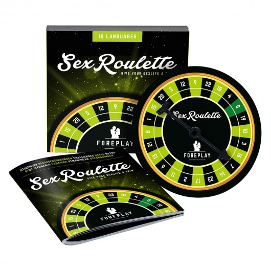 Настольная игра-рулетка Sex Roulette Foreplay - Tease&Please - купить с доставкой в Новороссийске