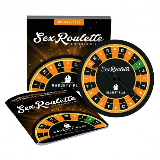 Настольная игра-рулетка Sex Roulette Naughty Play - Tease&Please - купить с доставкой в Новороссийске