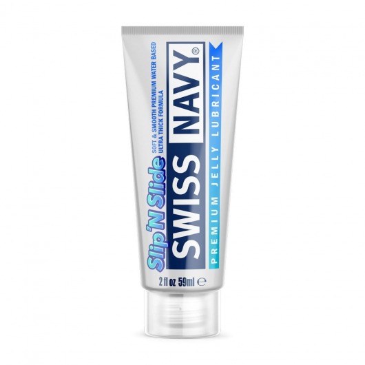 Лубрикант-желе на водной основе Premium Jelly Lubricant - 59 мл. - Swiss navy - купить с доставкой в Новороссийске