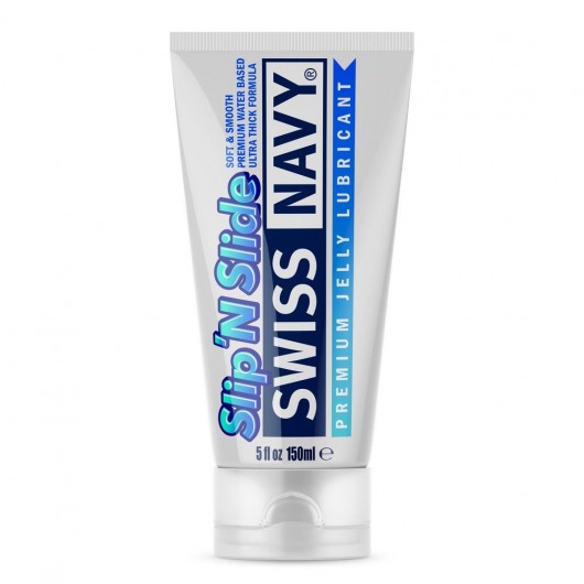 Лубрикант-желе на водной основе Premium Jelly Lubricant - 150 мл. - Swiss navy - купить с доставкой в Новороссийске