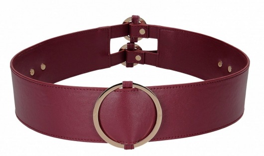 Бордовый ремень Halo Waist Belt - размер L-XL - Shots Media BV - купить с доставкой в Новороссийске