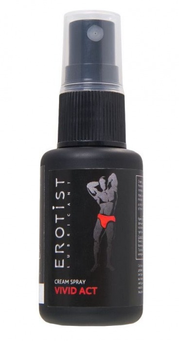 Возбуждающий крем-спрей для мужчин Erotist Vivid Act - 30 мл. - Erotist Lubricants - купить с доставкой в Новороссийске