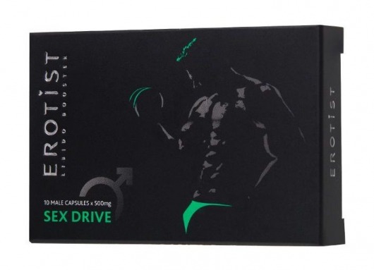 Капсулы для мужчин для повышения либидо Erotist SEX DRIVE - 10 капсул (500 мг.) - Erotist Libido Booster - купить с доставкой в Новороссийске