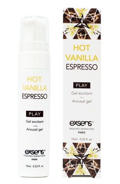 Возбуждающий гель Hot Vanilla Espresso Arousal Gel - 15 мл. - Exsens - купить с доставкой в Новороссийске