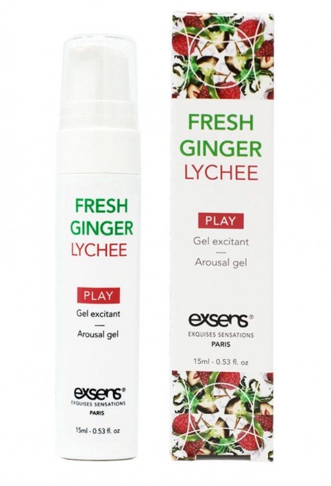 Возбуждающий гель Fresh Ginger Lychee Arousal Gel - 15 мл. - Exsens - купить с доставкой в Новороссийске