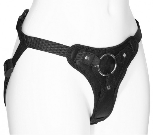 Женские трусики для фиксации насадки кольцом с внутренней насадкой - LOVETOY (А-Полимер) - купить с доставкой в Новороссийске