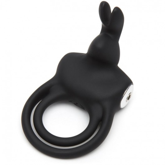 Черное эрекционное виброкольцо Happy Rabbit Cock Ring - Happy Rabbit - в Новороссийске купить с доставкой