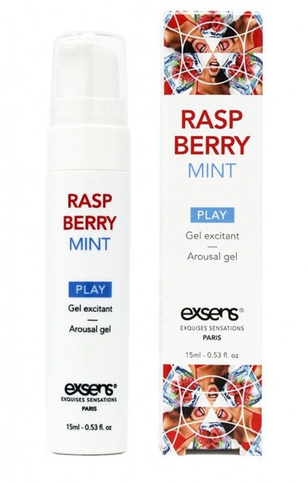 Возбуждающий гель Raspberry Mint с ароматом малины и мяты - 15 мл. - Exsens - купить с доставкой в Новороссийске