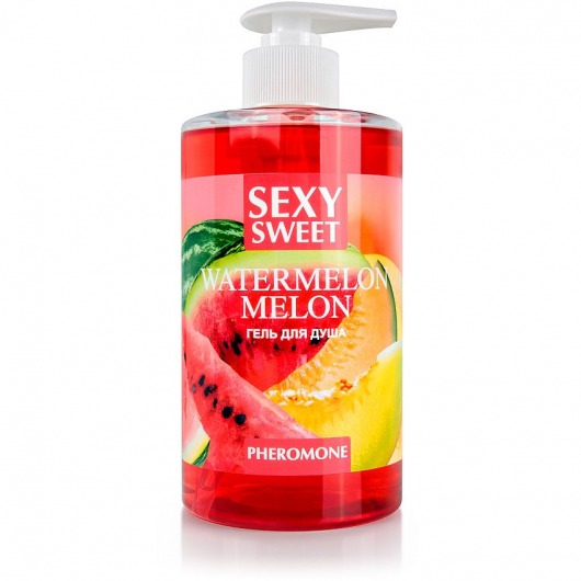 Гель для душа Sexy Sweet Watermelon Melon с ароматом арбуза, дыни и феромонами - 430 мл. -  - Магазин феромонов в Новороссийске