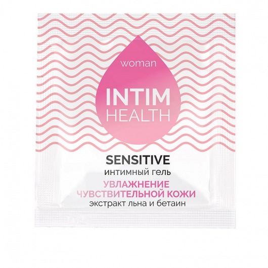 Саше интимного геля на водной основе Intim Health Sensitive - 3 гр. - Биоритм - купить с доставкой в Новороссийске