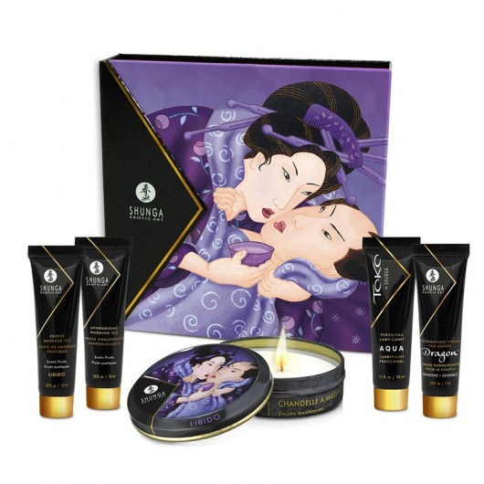 Подарочный набор Geishas secret из 5 предметов - Shunga - купить с доставкой в Новороссийске