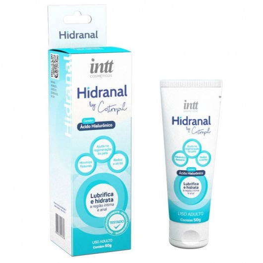Лубрикант на водной основе Hidranal с гиалуроновой кислотой - 50 гр. - INTT - купить с доставкой в Новороссийске