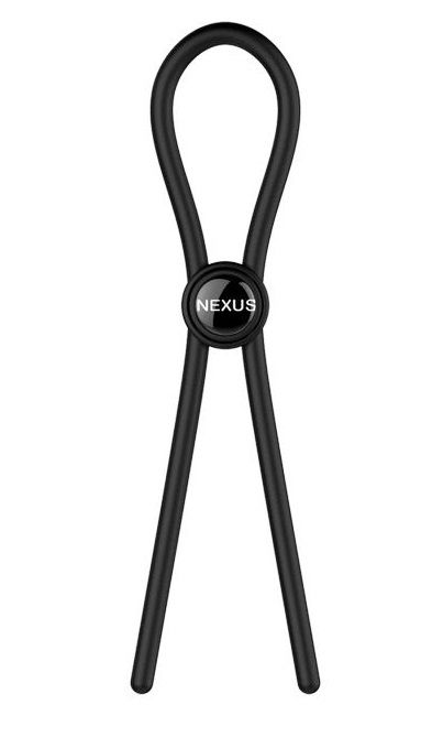 Черное эрекционное лассо Nexus Forge Single - Nexus Range - в Новороссийске купить с доставкой