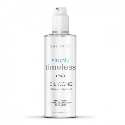 Лубрикант на силиконовой основе Wicked Simply Timeless Silicone - 120 мл. - Wicked - купить с доставкой в Новороссийске