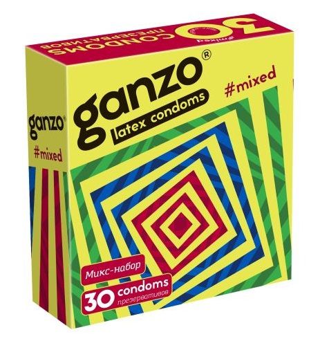 Микс-набор из 30 презервативов Ganzo Mixed - Ganzo - купить с доставкой в Новороссийске
