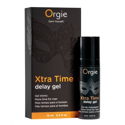 Продлевающий гель Orgie Xtra Time Delay Gel - 15 мл. - ORGIE - купить с доставкой в Новороссийске