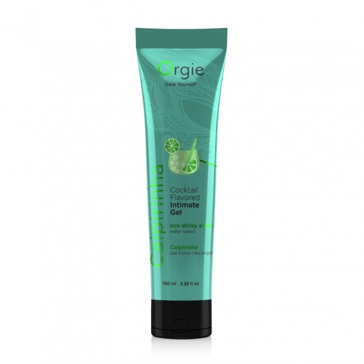 Съедобный интимный гель Orgie Lube Tube Cocktail Caipirinha - 100 мл. - ORGIE - купить с доставкой в Новороссийске