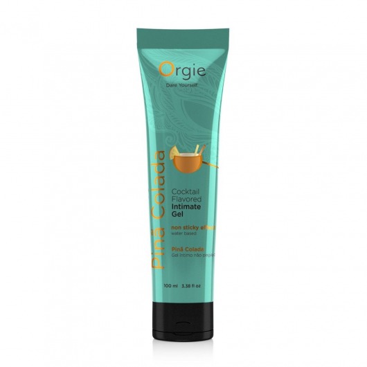 Съедобный интимный гель Orgie Lube Tube Cocktail Pina Colada - 100 мл. - ORGIE - купить с доставкой в Новороссийске