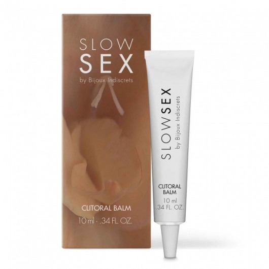 Бальзам для клитора Slow Sex Clitoral Balm - 10 мл. - Bijoux Indiscrets - купить с доставкой в Новороссийске