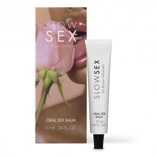 Бальзам для орального секса Slow Sex Oral Sex Balm - 10 мл. - Bijoux Indiscrets - купить с доставкой в Новороссийске