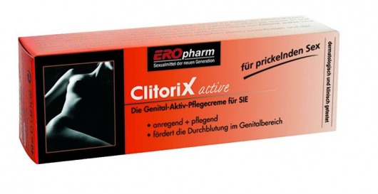 Возбуждающий крем для женщин ClitoriX active - 40 мл. - Joy Division - купить с доставкой в Новороссийске