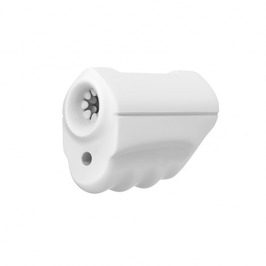 Белый вибромастурбатор Mini Masturbator - Silicone Toys - в Новороссийске купить с доставкой