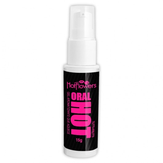 Гель для оральных ласк Oral Hot с согревающим эффектом - 15 гр. - HotFlowers - купить с доставкой в Новороссийске