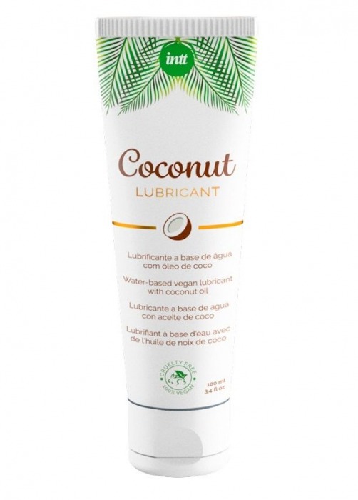 Веганская смазка на водной основе Coconut Lubricant - 100 мл. - INTT - купить с доставкой в Новороссийске