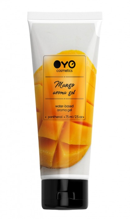 Лубрикант на водной основе OYO Aroma Gel Mango с ароматом манго - 75 мл. - OYO - купить с доставкой в Новороссийске