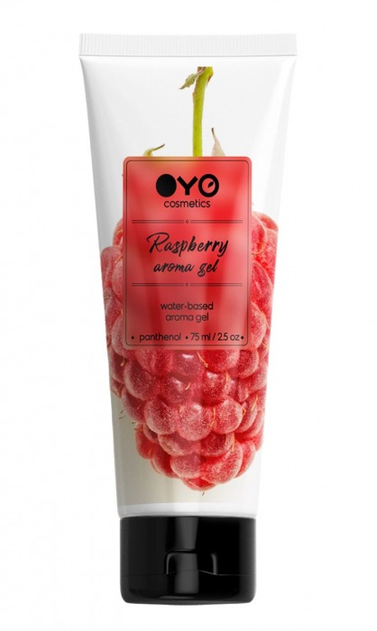 Лубрикант на водной основе OYO Aroma Gel Raspberry с ароматом малины - 75 мл. - OYO - купить с доставкой в Новороссийске