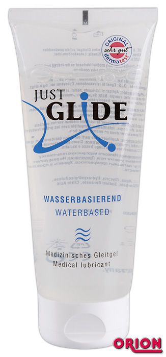 Вагинальная смазка на водной основе JUSTGLIDE - 200 мл. - Orion - купить с доставкой в Новороссийске