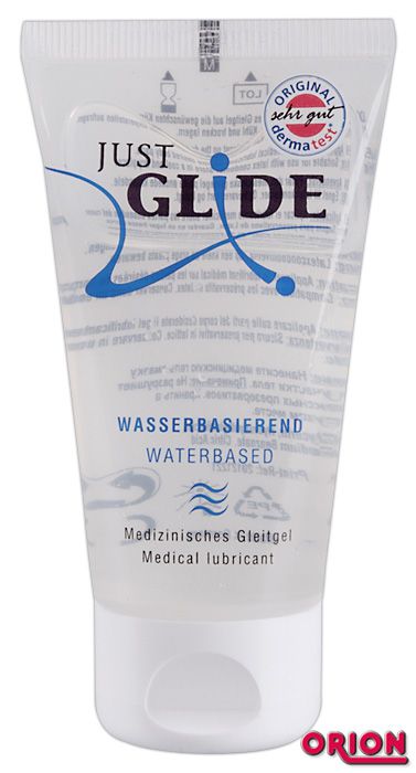 Вагинальная смазка на водной основе JUSTGLIDE - 50 мл. - Orion - купить с доставкой в Новороссийске