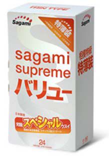 Ультратонкие презервативы Sagami Xtreme SUPERTHIN - 24 шт. - Sagami - купить с доставкой в Новороссийске