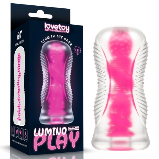 Светящийся в темноте мастурбатор 6.0 Lumino Play Masturbator - Lovetoy - в Новороссийске купить с доставкой
