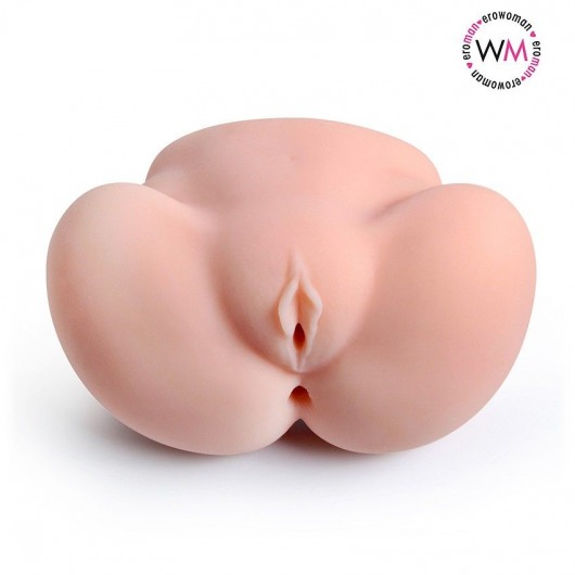 Реалистичный мастурбатор с двумя функциональными отверстиями - Erowoman-Eroman - в Новороссийске купить с доставкой