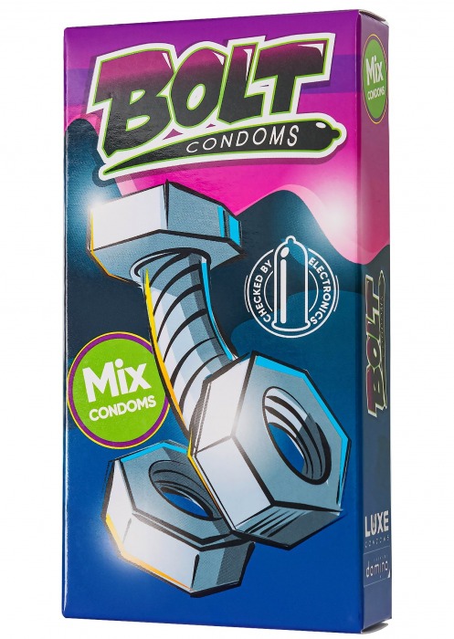 Набор презервативов Bolt Condoms - Luxe - купить с доставкой в Новороссийске