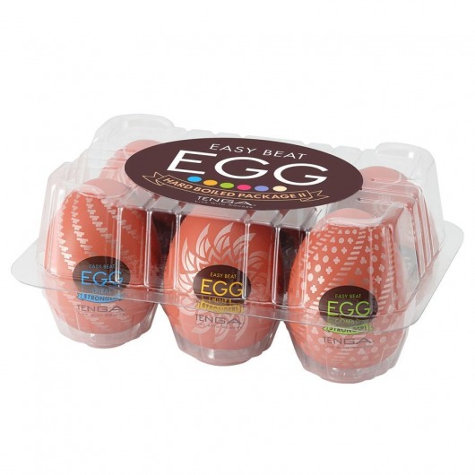 Набор из 6 мастурбаторов-яиц Tenga Egg Variety Pack V - Tenga - в Новороссийске купить с доставкой