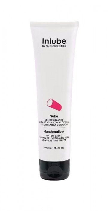 Лубрикант на водной основе Nuei Inlube с алоэ вера и ароматом маршмеллоу -100 мл. - Nuei cosmetics - купить с доставкой в Новороссийске