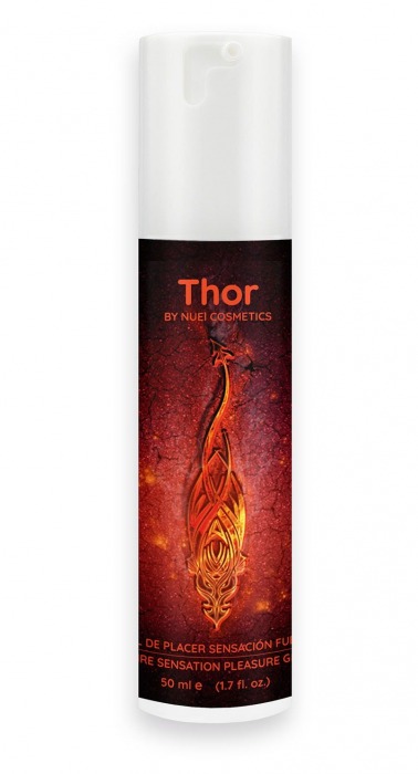 Возбуждающий унисекс гель Thor Fire Gel - 50 мл. - Nuei cosmetics - купить с доставкой в Новороссийске