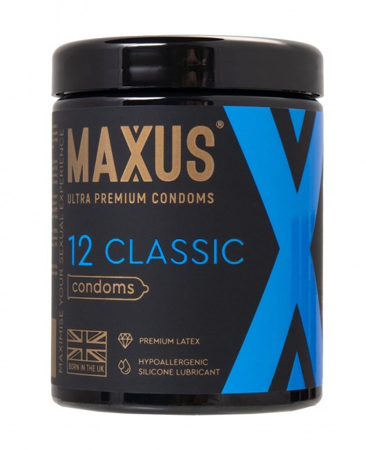 Классические презервативы MAXUS Classic - 12 шт. - Maxus - купить с доставкой в Новороссийске