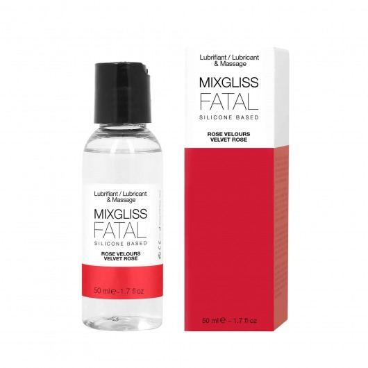Силиконовый флюид с ароматом розы Mixgliss Fatal Velvet Rose - 50 мл. - Mixgliss - купить с доставкой в Новороссийске