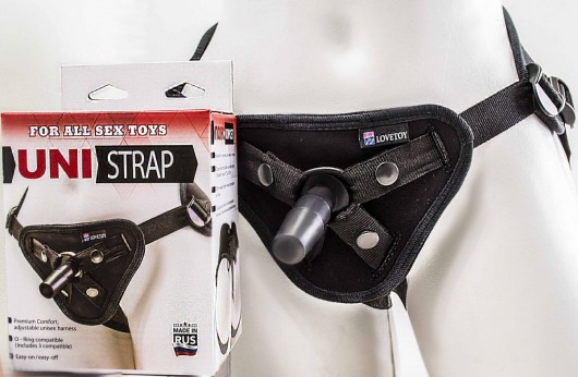 Универсальные трусики Harness UNI strap с корсетом - LOVETOY (А-Полимер) - купить с доставкой в Новороссийске