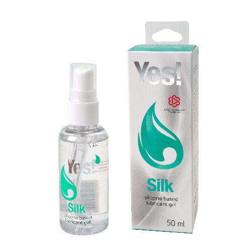 Силиконовая гипоаллергенная вагинальная смазка Yes Silk - 50 мл. - Sitabella - купить с доставкой в Новороссийске